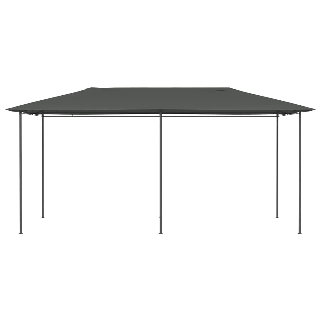Belvédère 3x6x2,6 m Anthracite 160 g/m²