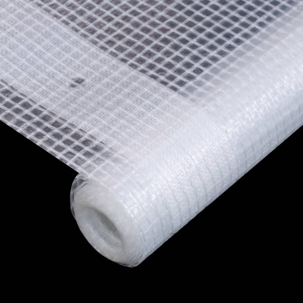 Bâche Leno 260 g/m² 2 x 4 m Blanc