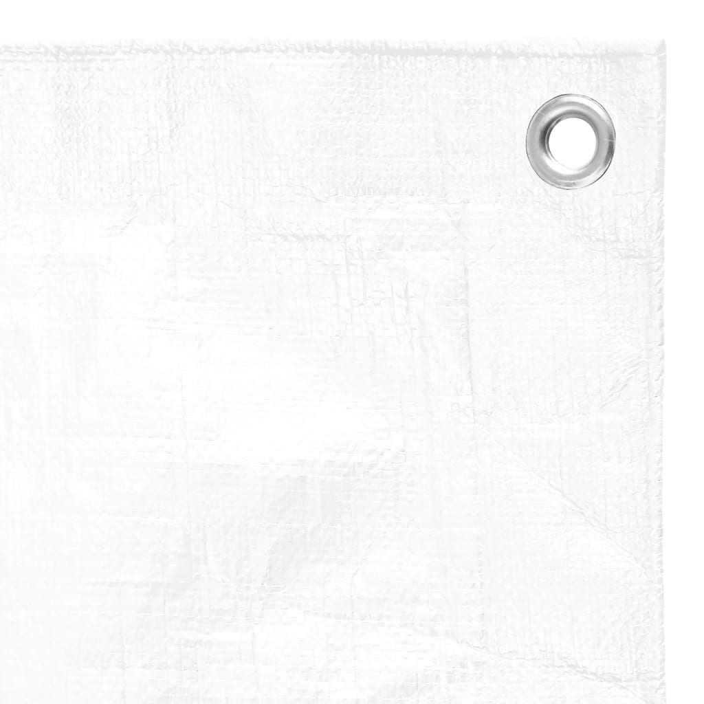 Bâche 180 g/m² 2x3 m Blanc PEHD