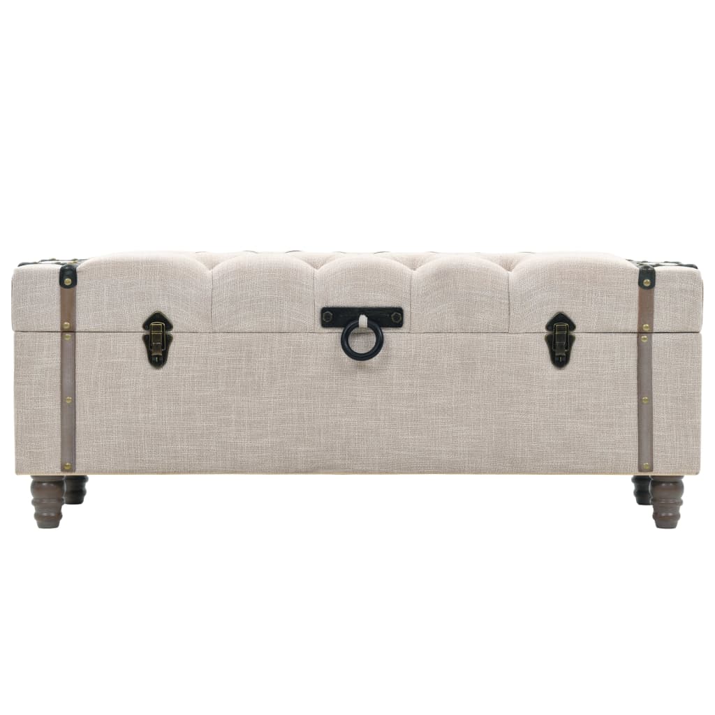 Ensemble de bancs de rangement 3 pcs Bois massif et acier