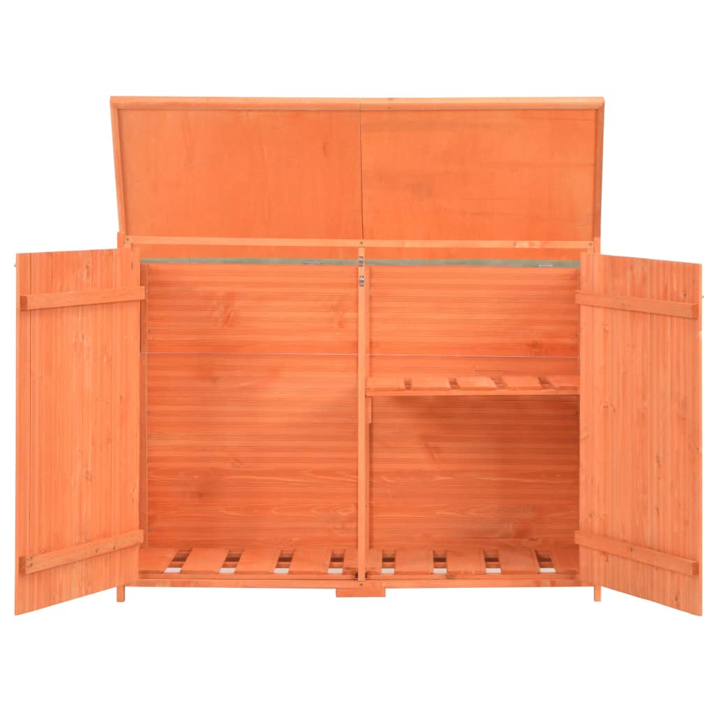 Abri de stockage de jardin 120x50x91 cm Bois