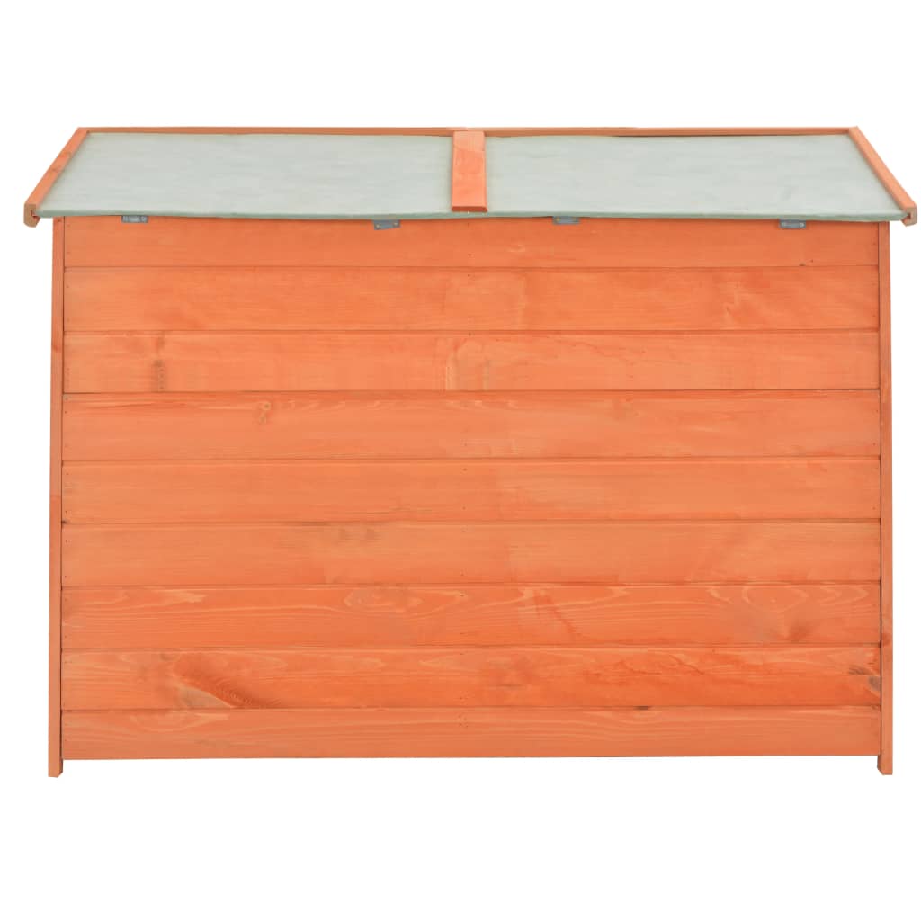 Abri de stockage de jardin 120x50x91 cm Bois