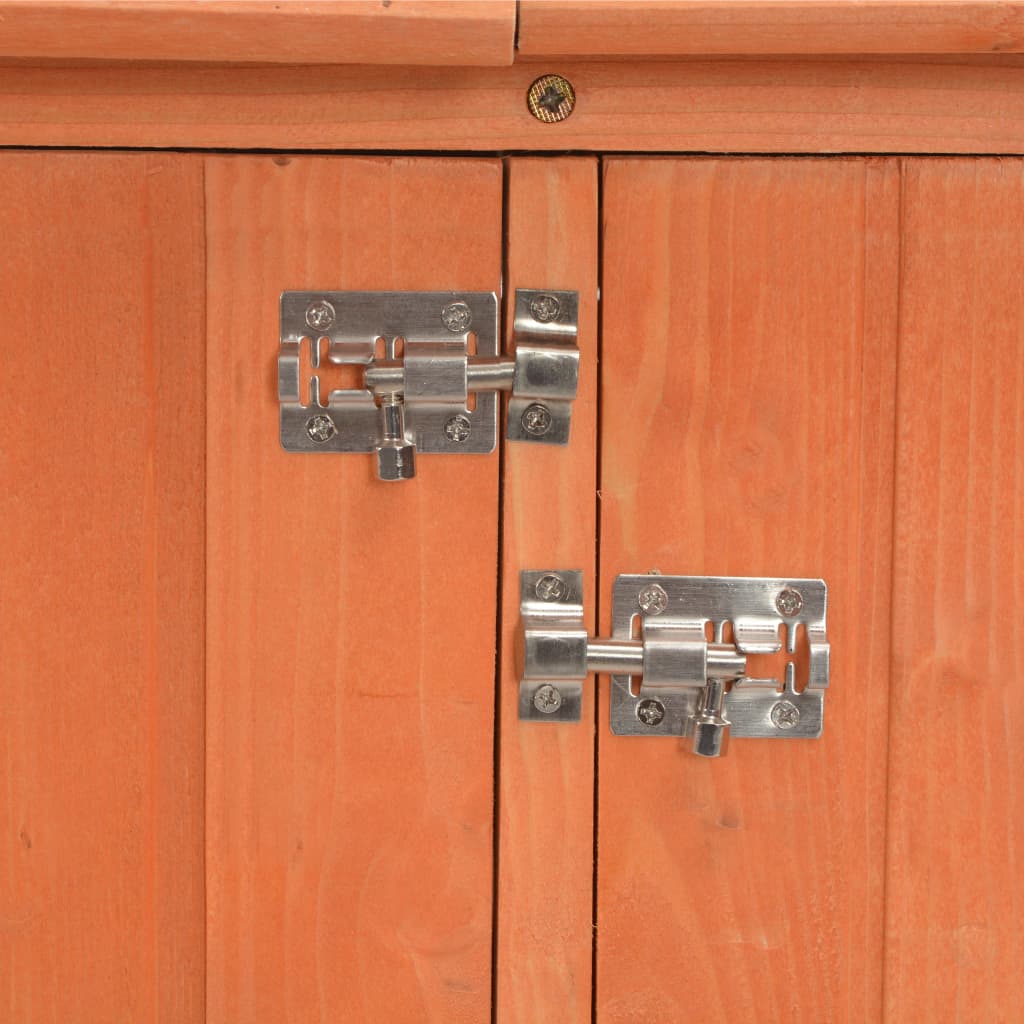 Abri de stockage de jardin 120x50x91 cm Bois