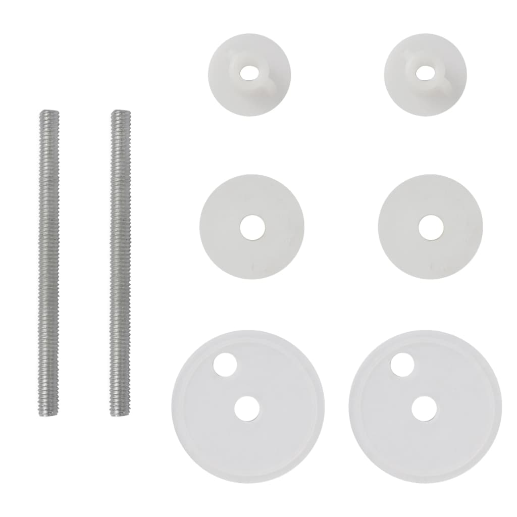 Sièges de toilette avec couvercles 2 pcs MDF Pierres