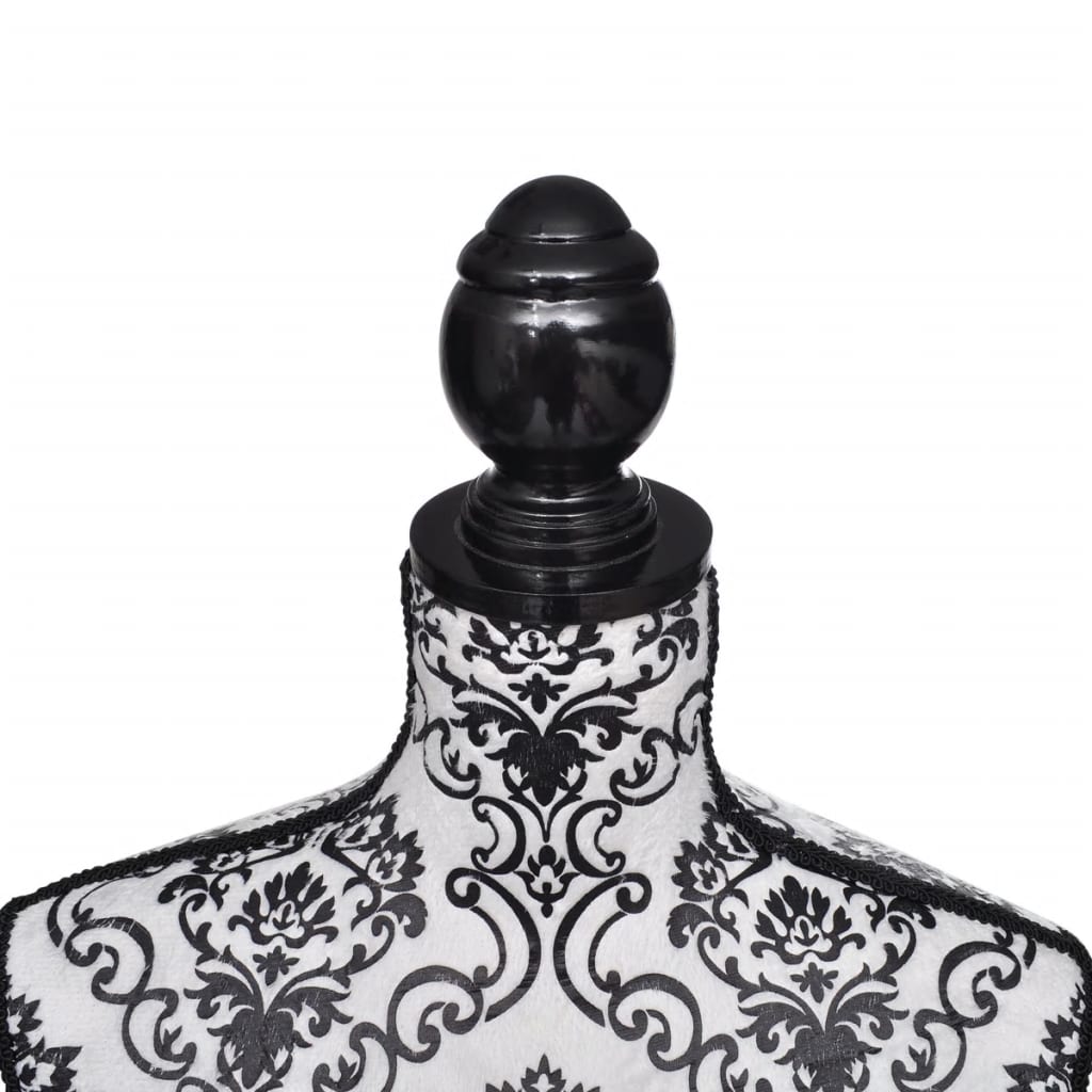 Buste de présentation Femme Noir et blanc