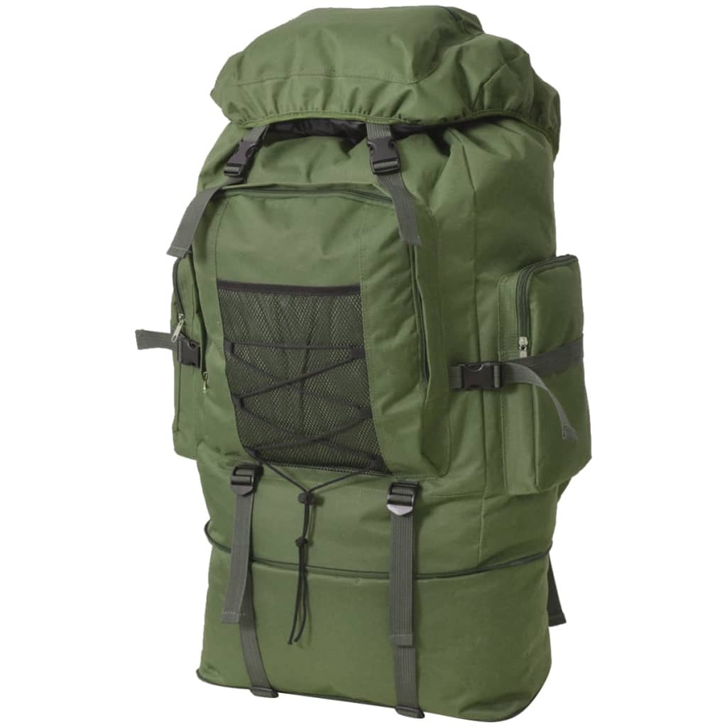 Sac à dos en style d'armée XXL 100 L Vert