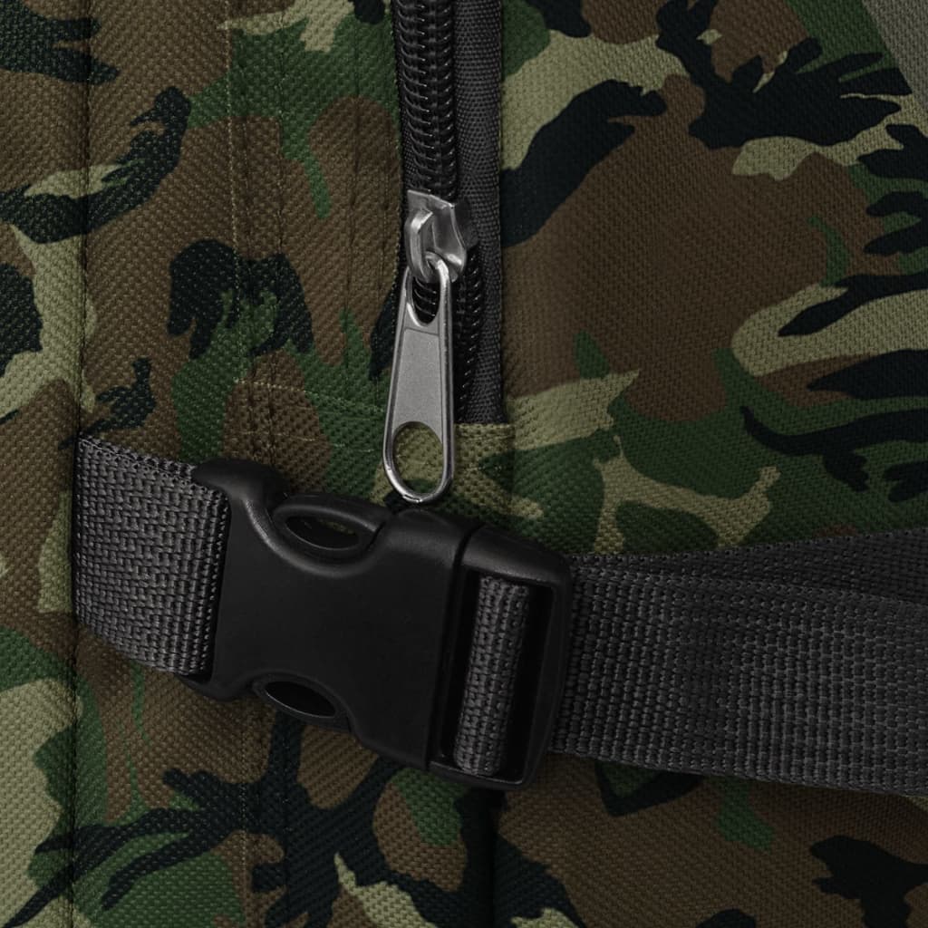 Sac à dos en style d'armée 65 L Camouflage