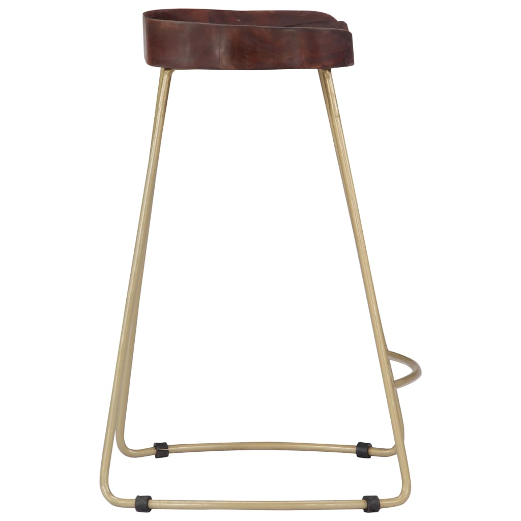 Tabourets de bar Gavin 2 pcs Bois de manguier massif