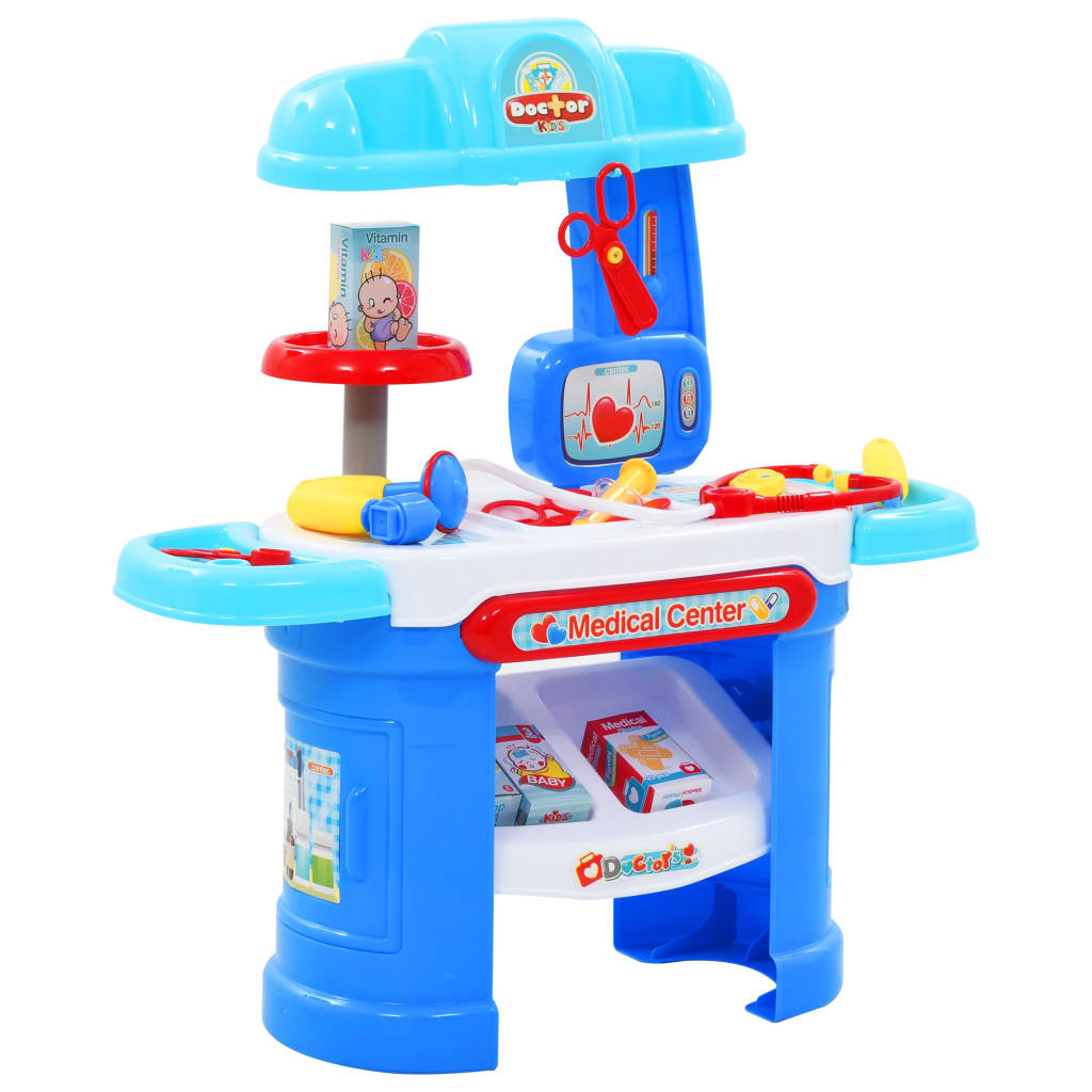 Ensemble de jeu de docteur 15 pcs 38x30x67,5 cm