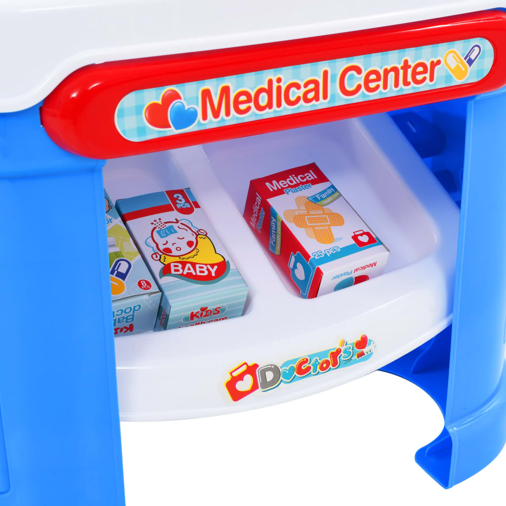 Ensemble de jeu de docteur 15 pcs 38x30x67,5 cm