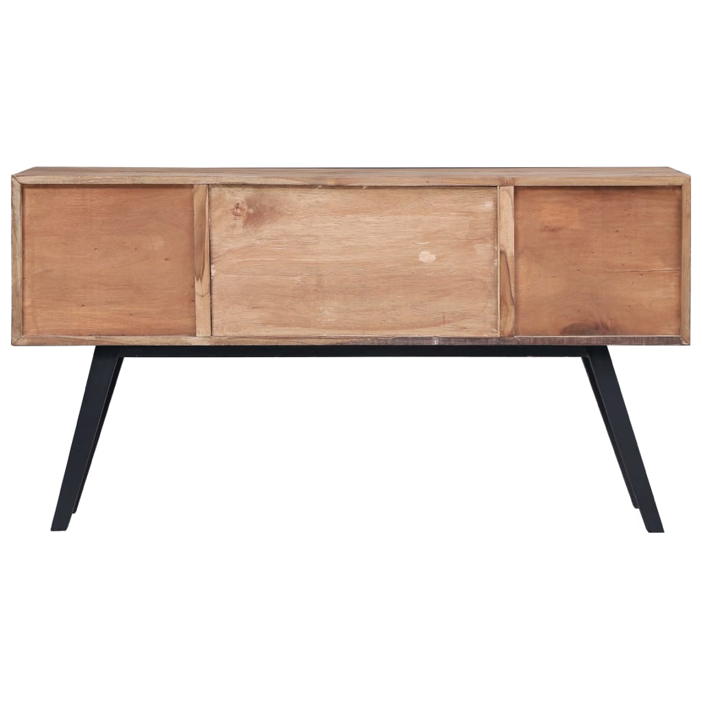 Armoire latérale 140 x 30 x 75 cm Teck solide