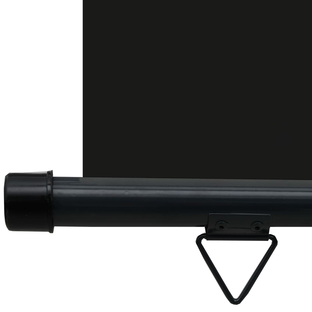 Auvent latéral de balcon 105x250 cm noir