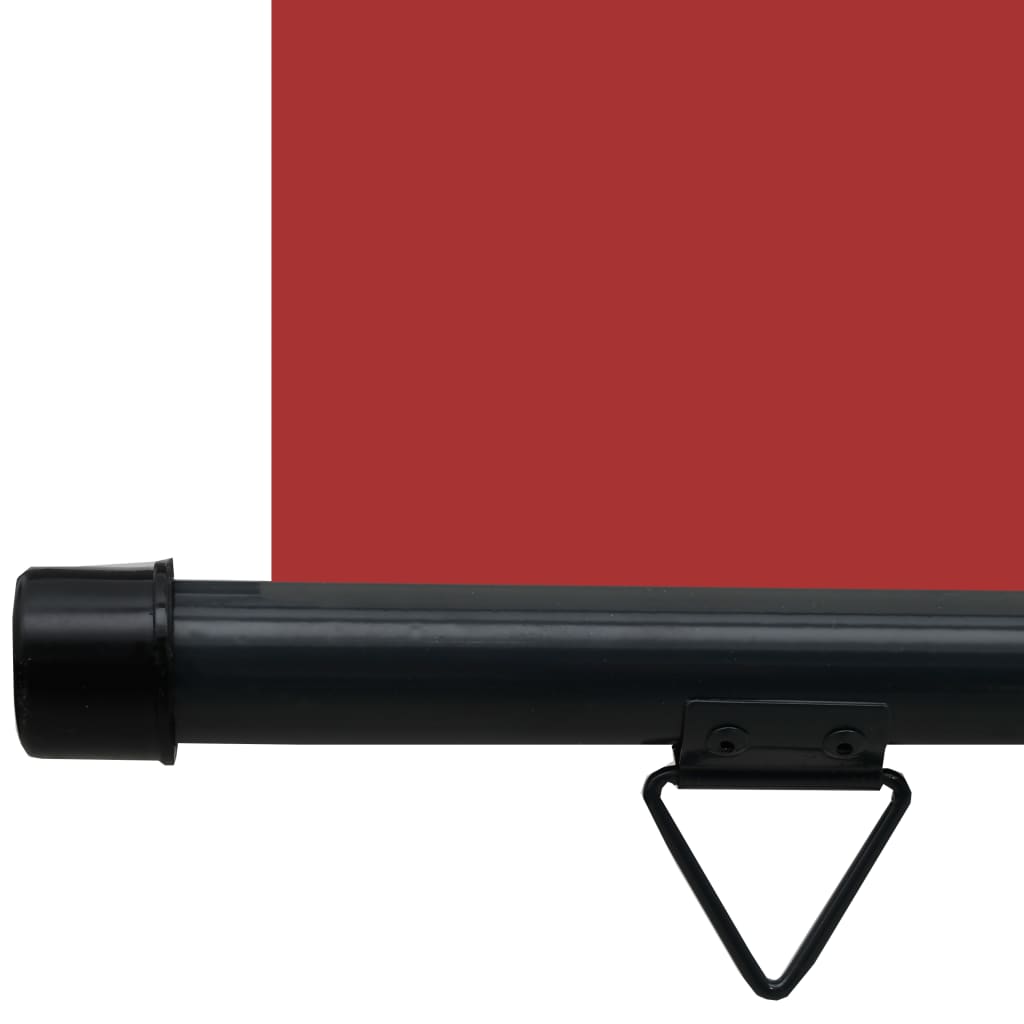Auvent latéral de balcon 140x250 cm Rouge