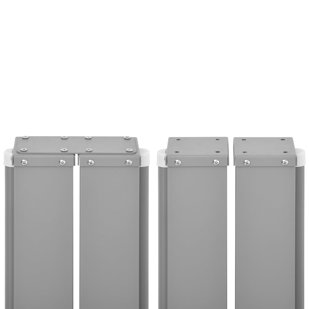 Auvent latéral rétractable Crème 140 x 600 cm