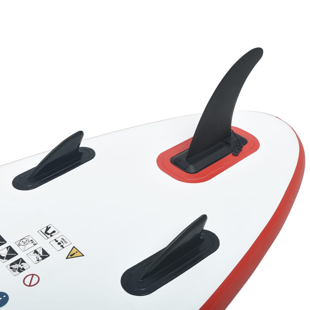 Stand Up Paddle Planche à rame Rouge et blanc