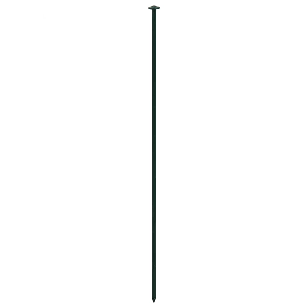 Ensemble de clôture voûtée d'étang 77,3x26 cm Vert