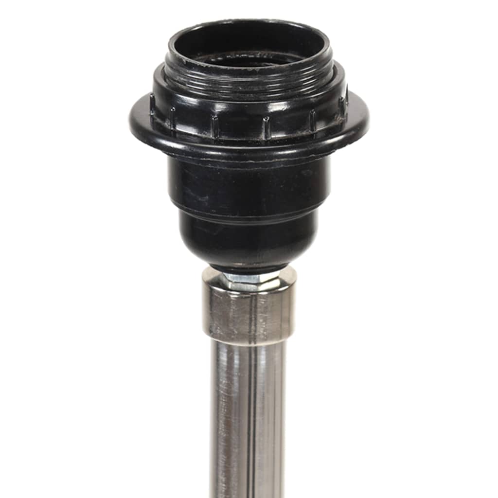 Lampadaire à trépied Marron miel et noir Bois de teck 141 cm