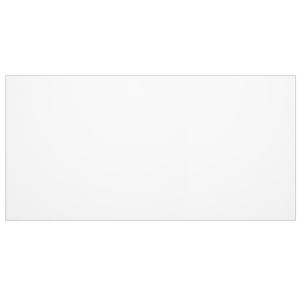 Protecteur de table transparent 120x60 cm 1,6 mm PVC