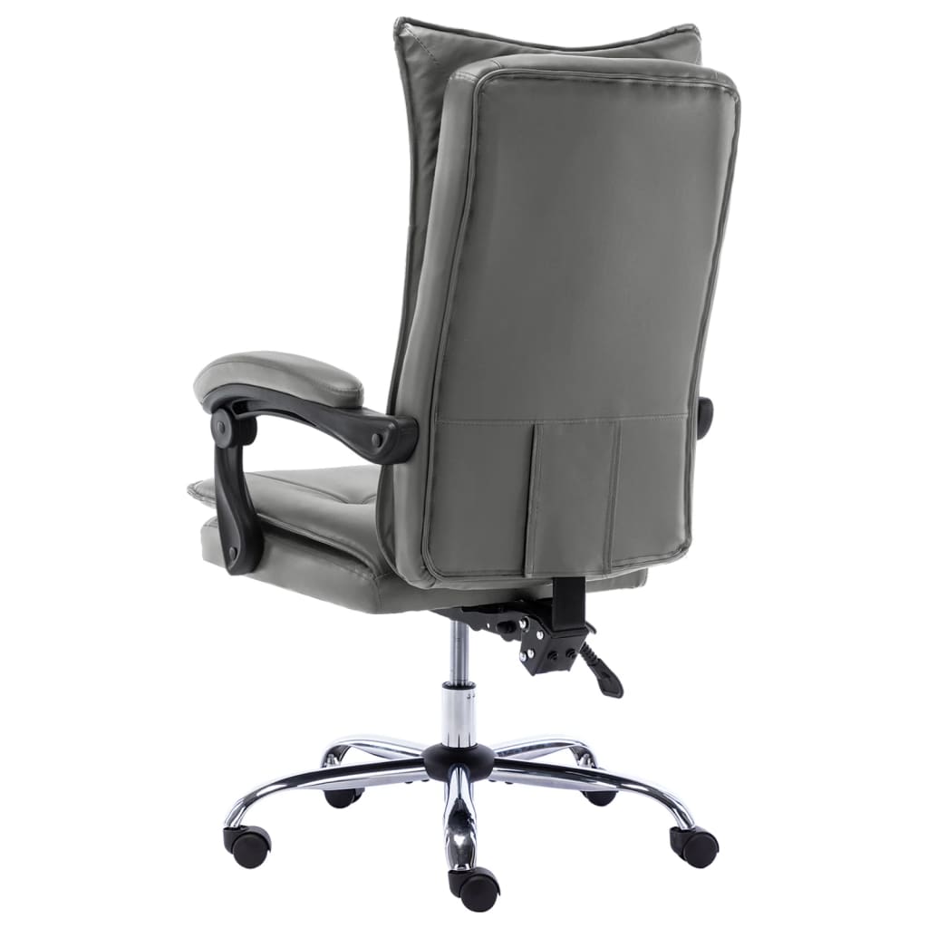 Chaise de bureau Anthracite Similicuir