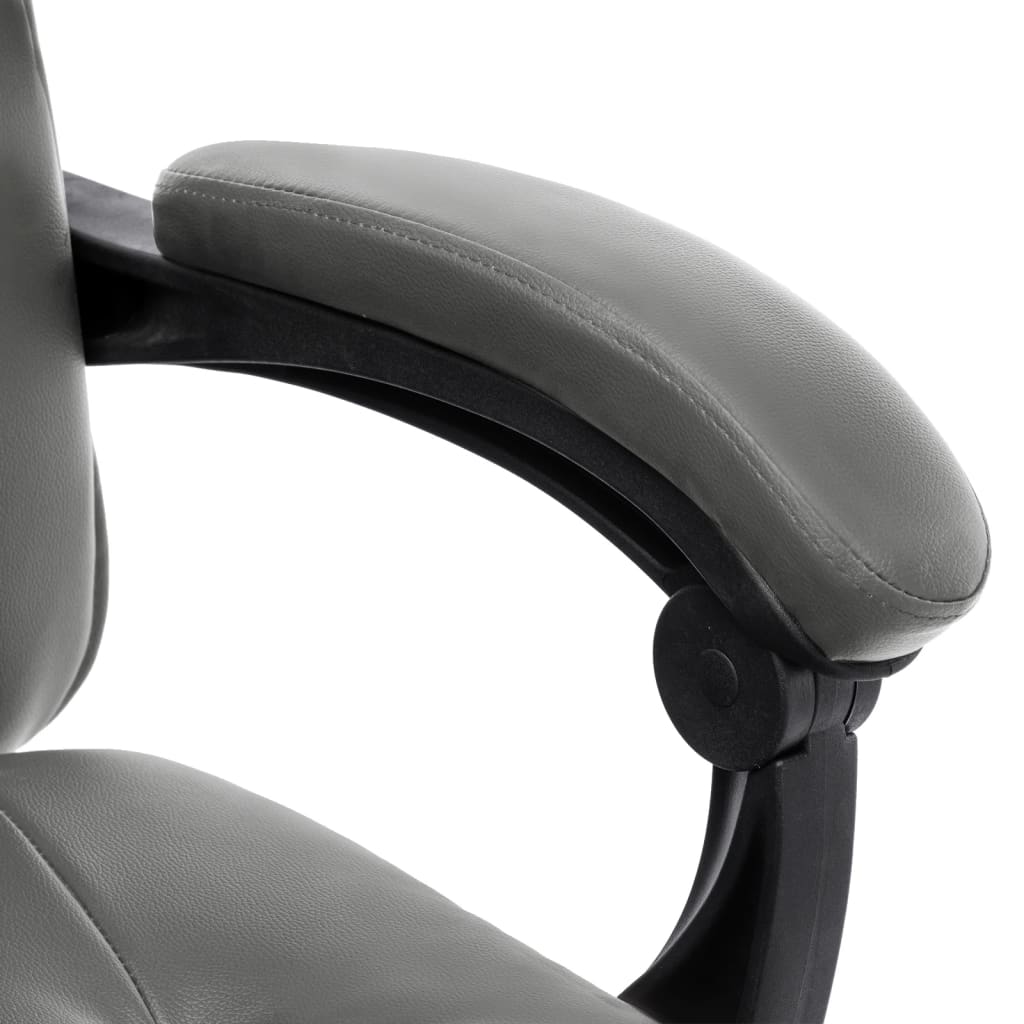 Chaise de bureau Anthracite Similicuir