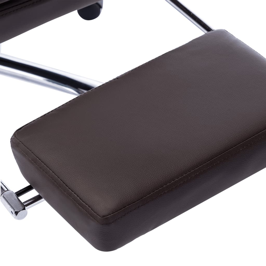 Chaise de bureau Marron Similicuir