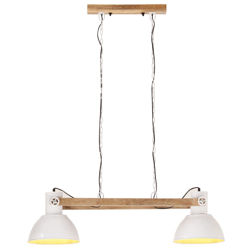 Lampe suspendue industrielle 25 W Blanc 109 cm E27