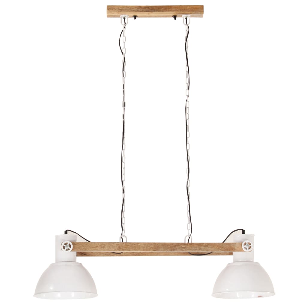 Lampe suspendue industrielle 25 W Blanc 109 cm E27