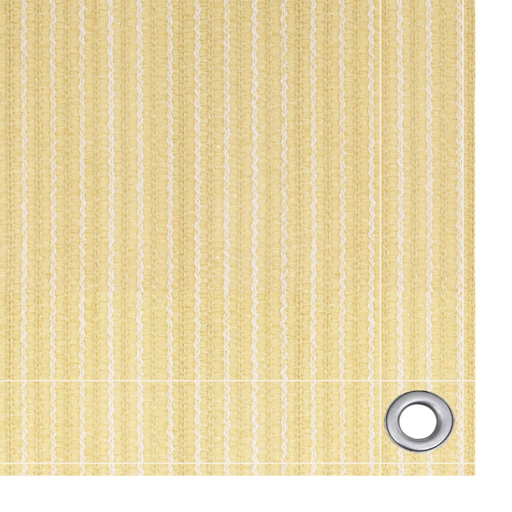 Écran de balcon Beige 120x400 cm PEHD