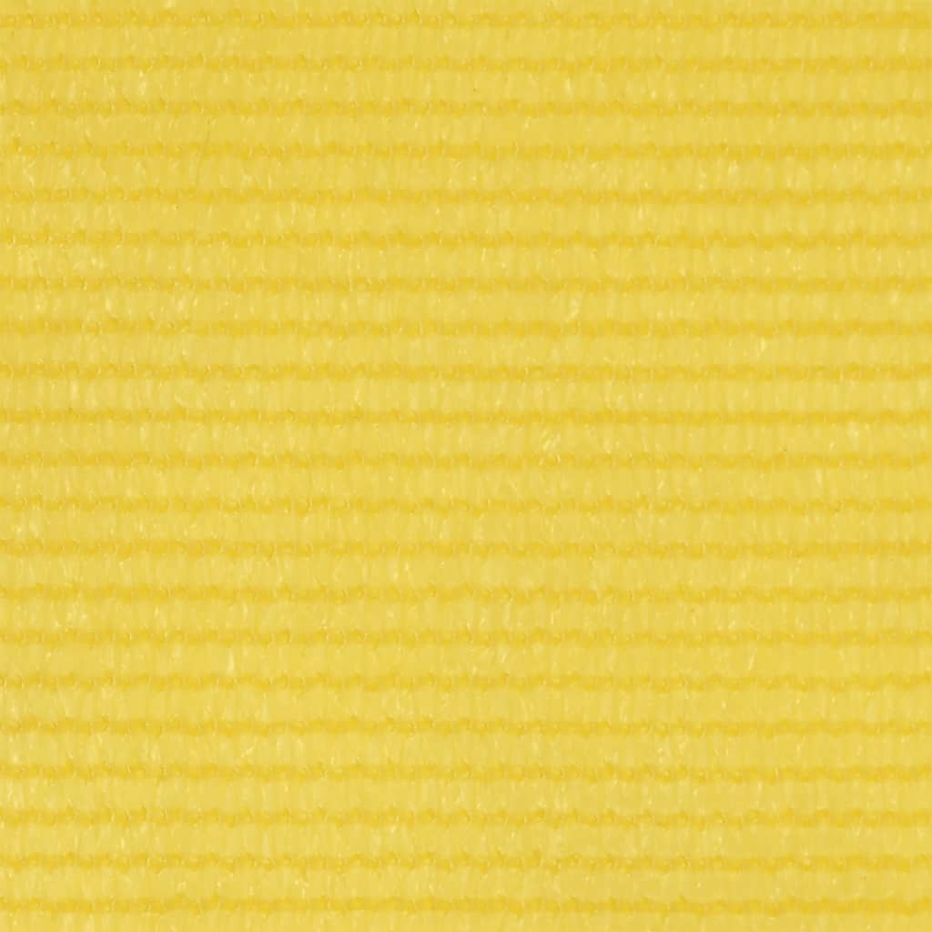 Écran de balcon Jaune 120x300 cm PEHD