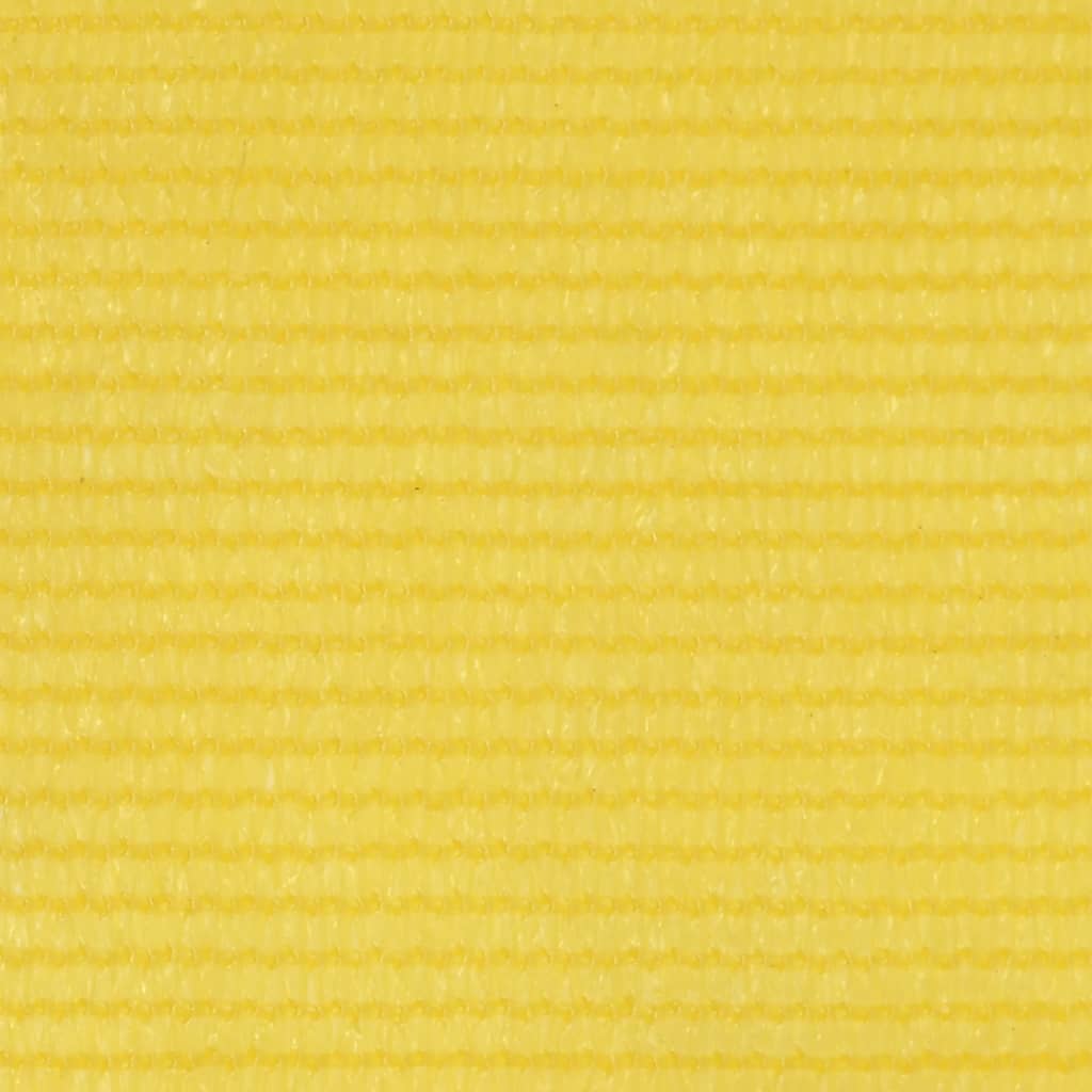 Écran de balcon Jaune 120x400 cm PEHD
