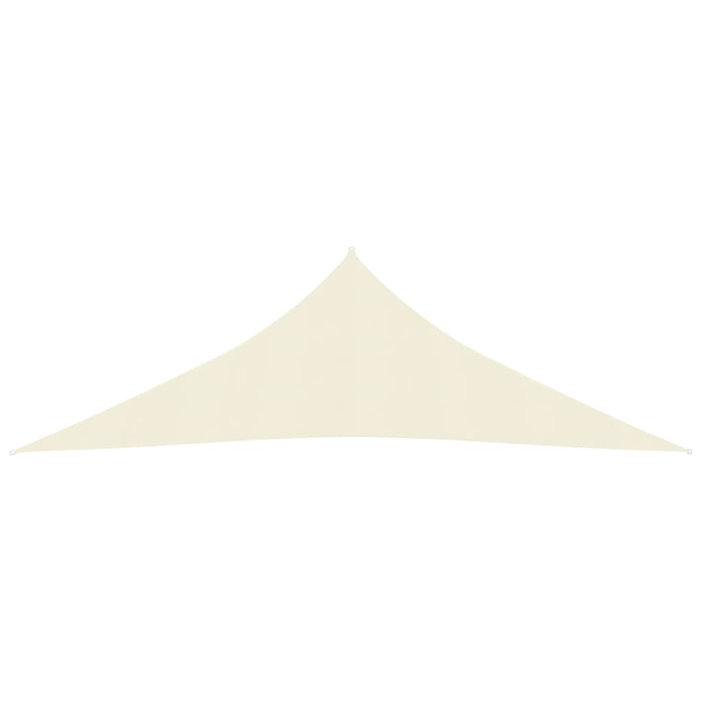 Voile d'ombrage 160 g/m² Crème 5x5x6 m PEHD