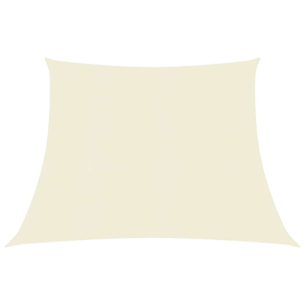 Voile d'ombrage 160 g/m² Crème 3/4x3 m PEHD