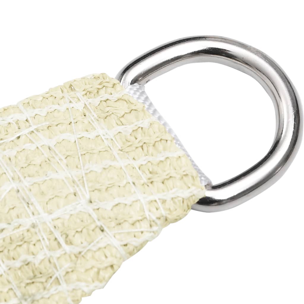 Voile d'ombrage 160 g/m² Crème 3/4x3 m PEHD