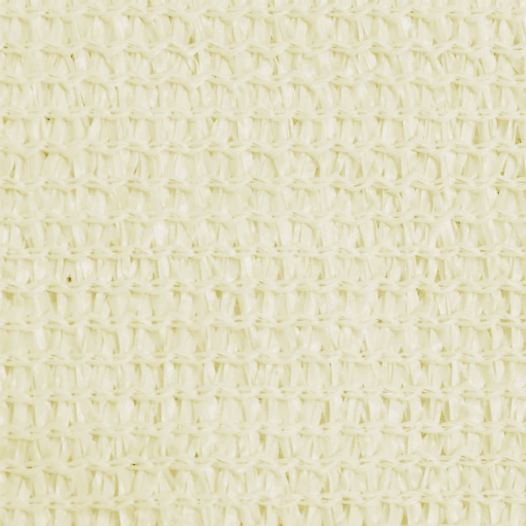 Voile d'ombrage 160 g/m² Crème 3/4x3 m PEHD