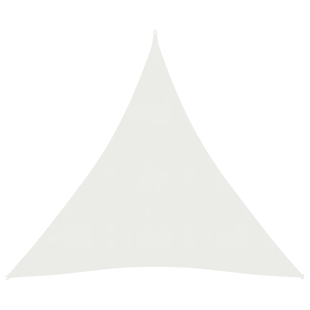 Voile d'ombrage 160 g/m² Blanc 4x5x5 m PEHD
