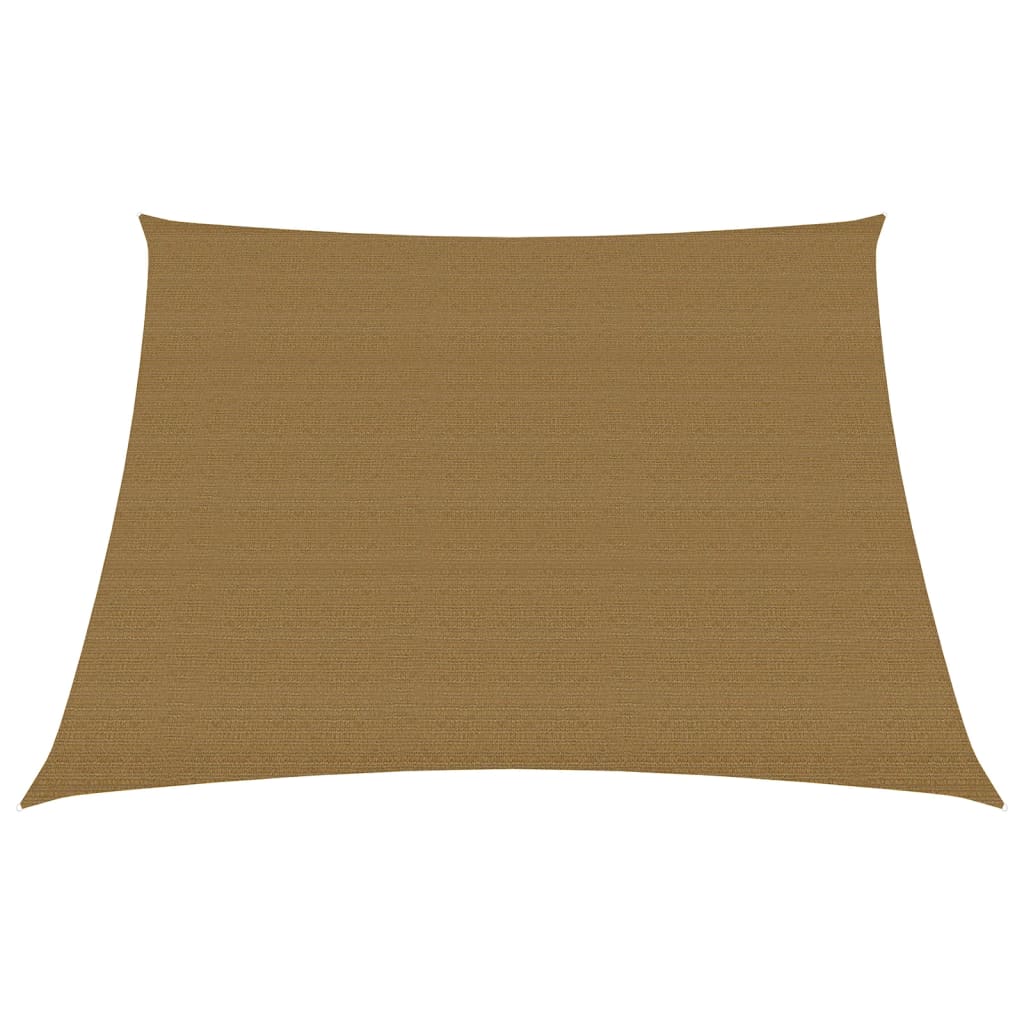 Voile d'ombrage 160 g/m² Taupe 3/4x2 m PEHD