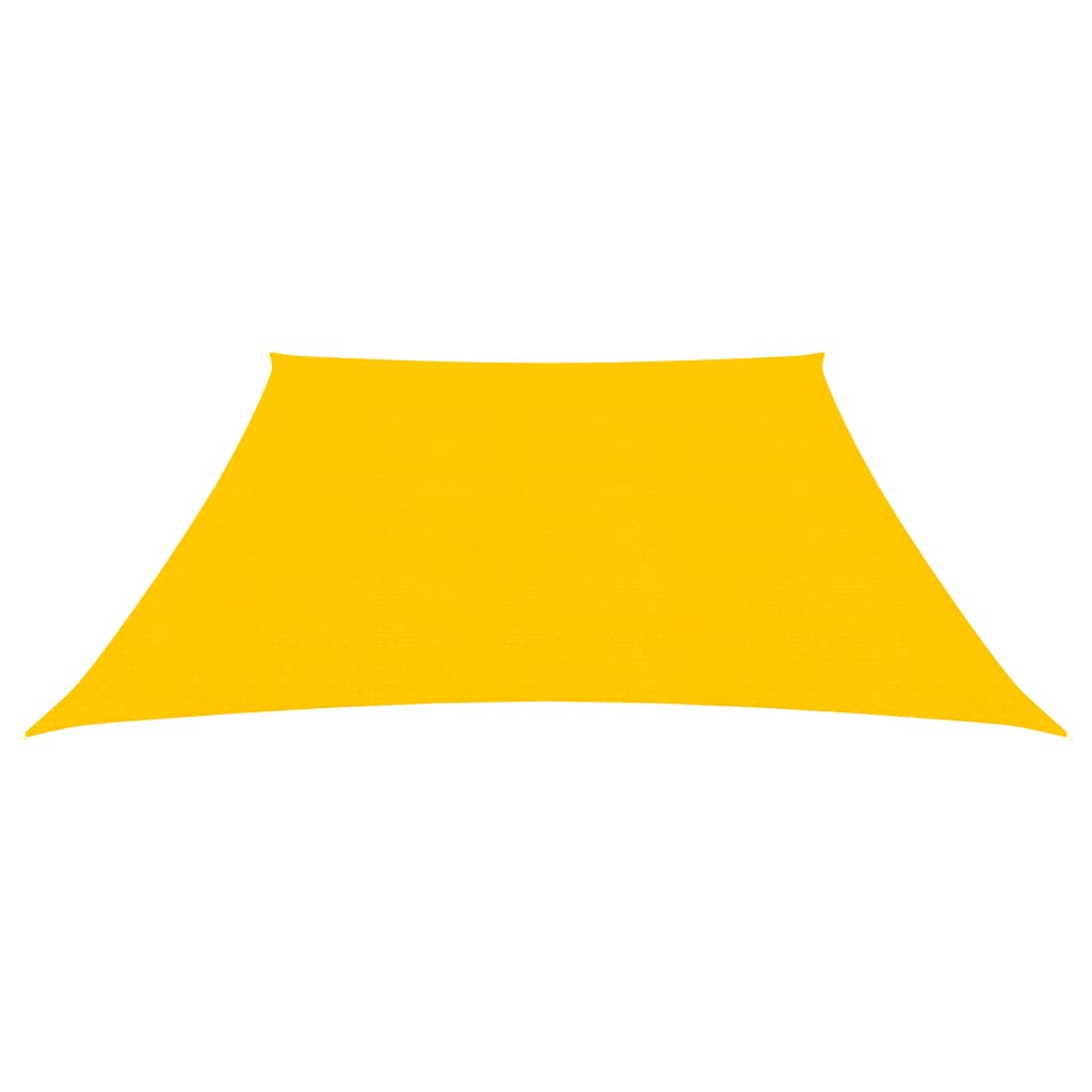 Voile d'ombrage 160 g/m² Jaune 3/4x2 m PEHD