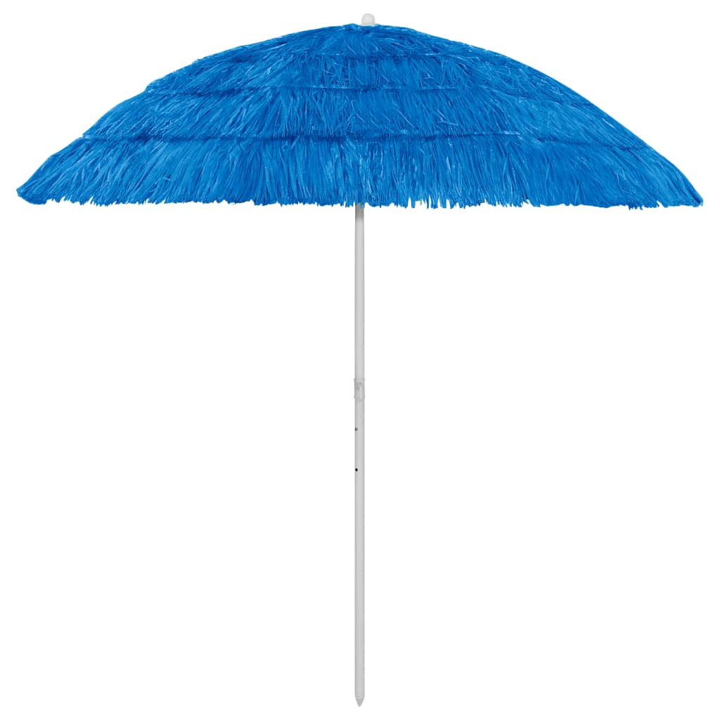 Parasol de plage Hawaii Bleu 240 cm