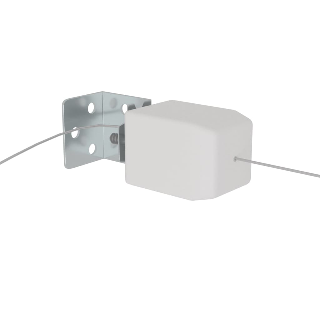 Auvent vertical Blanc 140x420 cm Tissu oxford