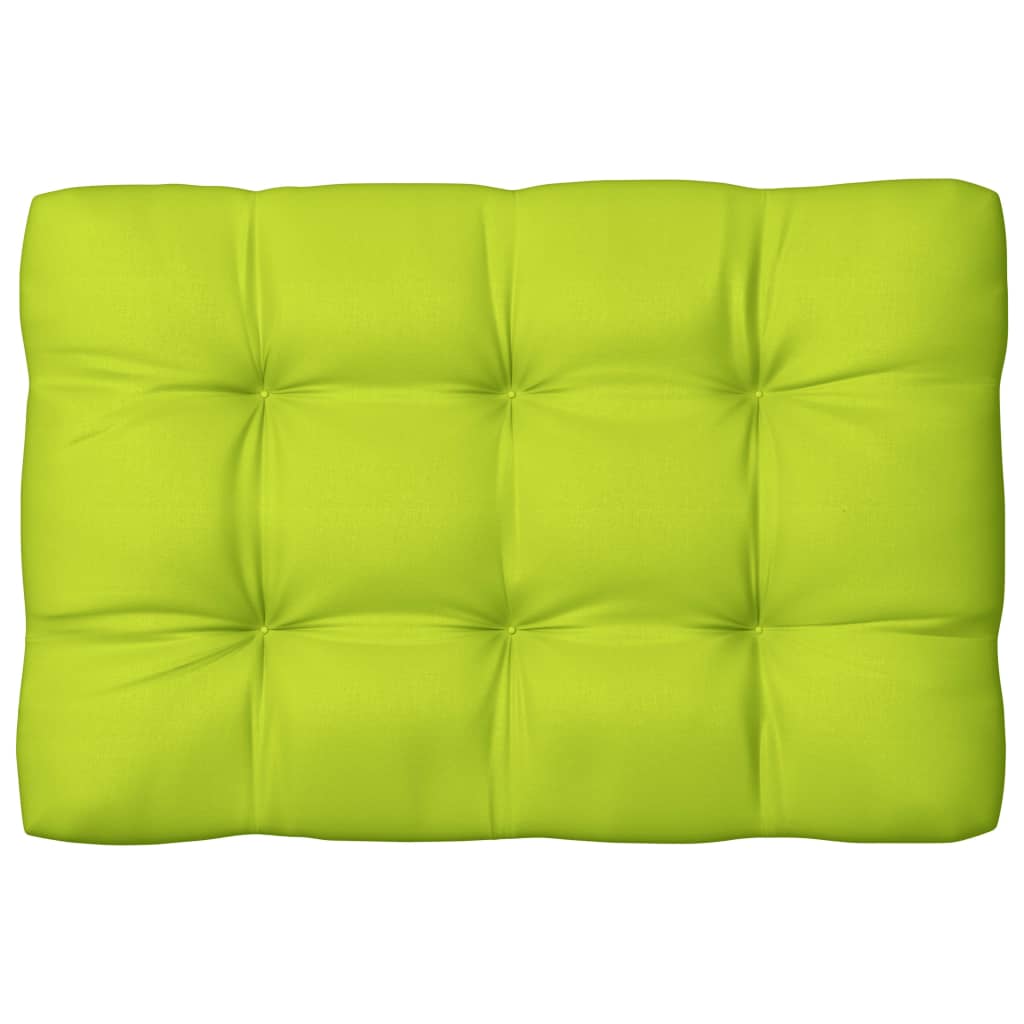 Coussins de canapé palette 5 pcs Vert vif