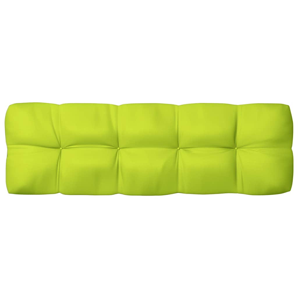 Coussins de canapé palette 5 pcs Vert vif