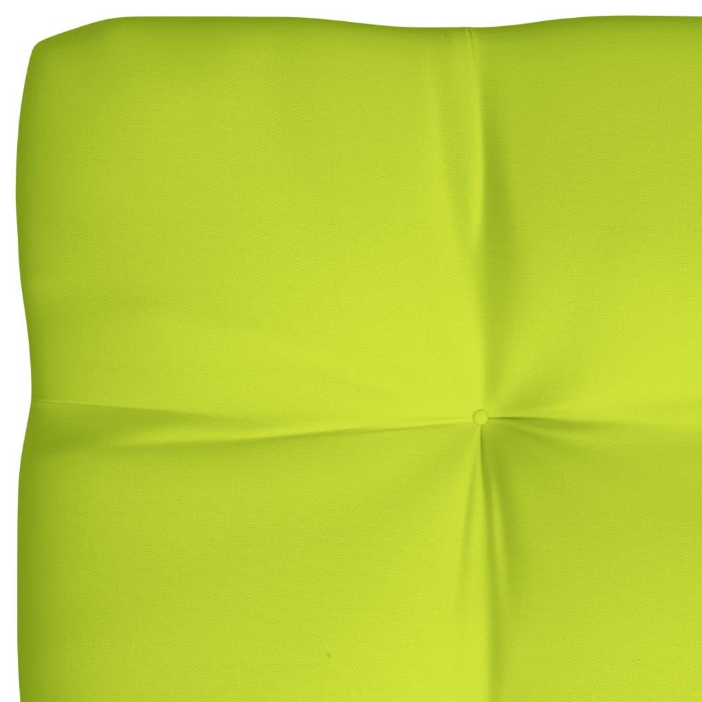 Coussins de canapé palette 5 pcs Vert vif