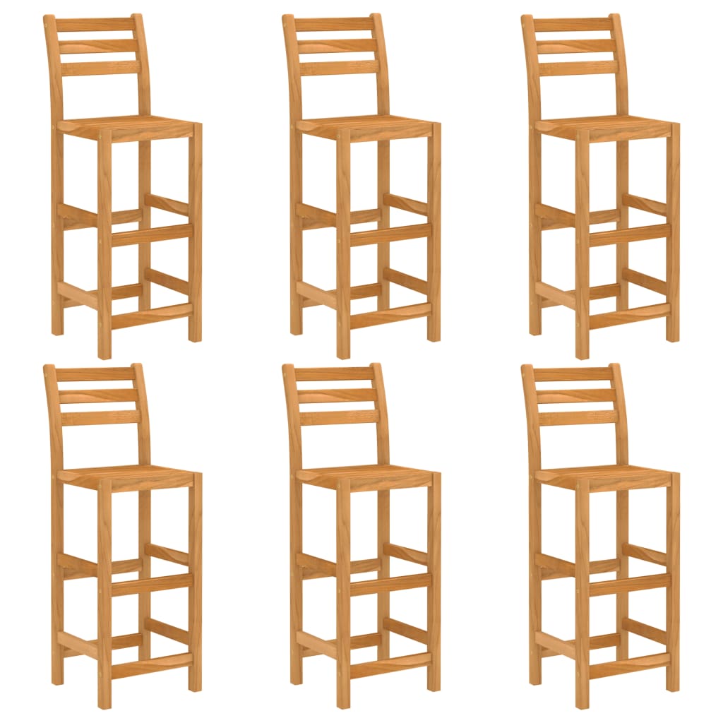 Ensemble de bar d'extérieur 7 pcs Bois d'acacia massif