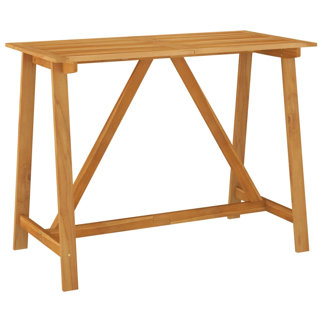 Ensemble de bar d'extérieur 7 pcs Bois d'acacia massif