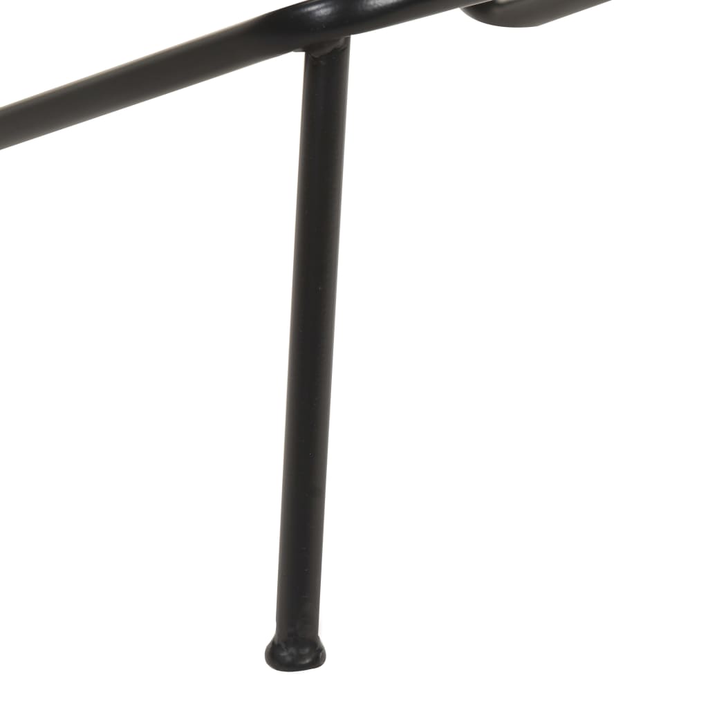 Tabourets de bar 4 pcs Marron Cuir véritable
