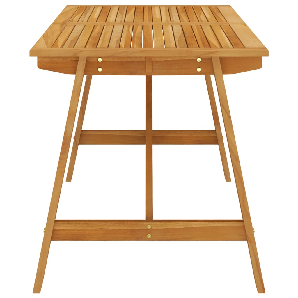 Ensemble de salle à manger de jardin 5 pcs Noir