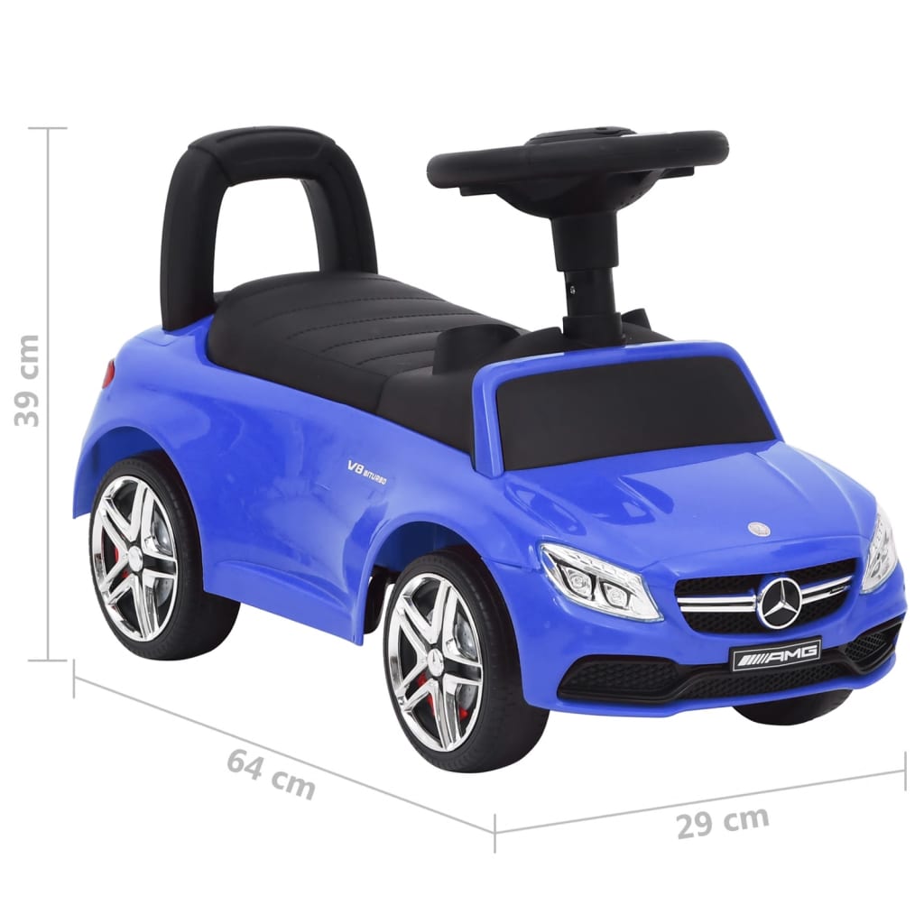 Voiture à pédales Mercedes-Benz C63 Bleu