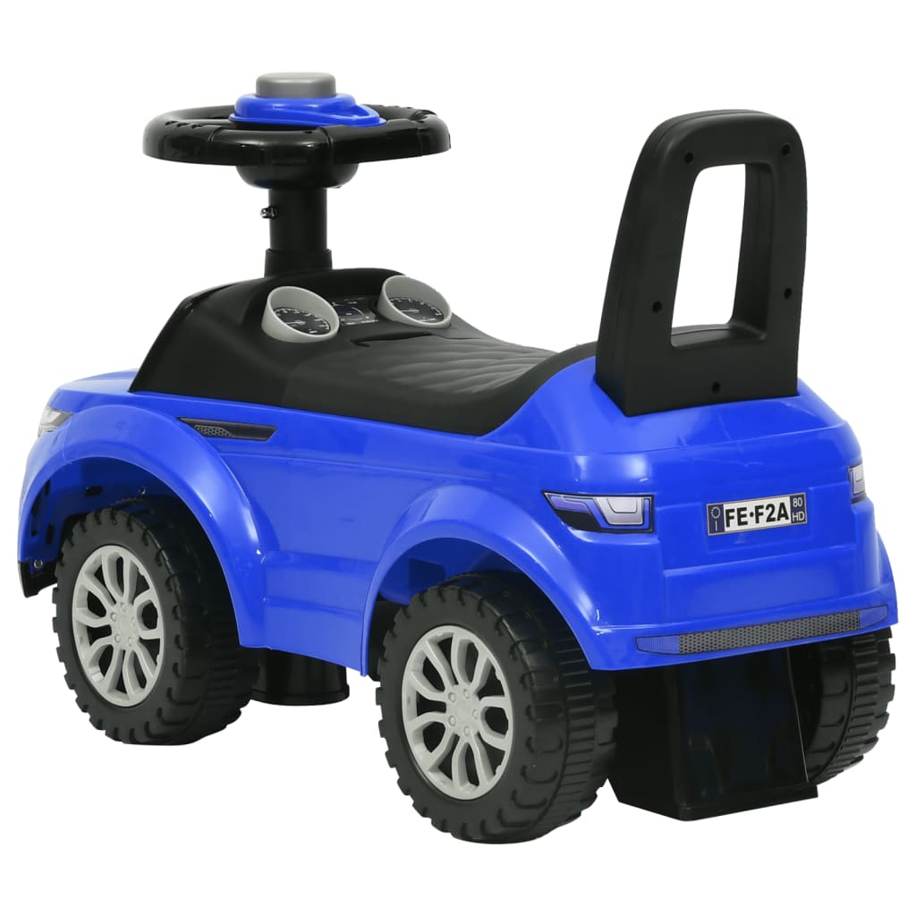 Voiture à pédales Bleu