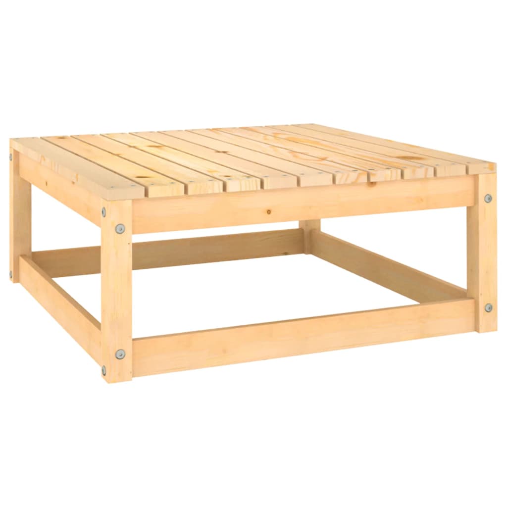 Salon de jardin 2 pcs Bois de pin massif