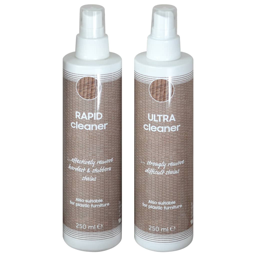 Kit d'entretien du rotin/textilène de meubles de jardin 2x250ml